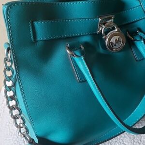 Michael Kors Teal Shoulder Bag